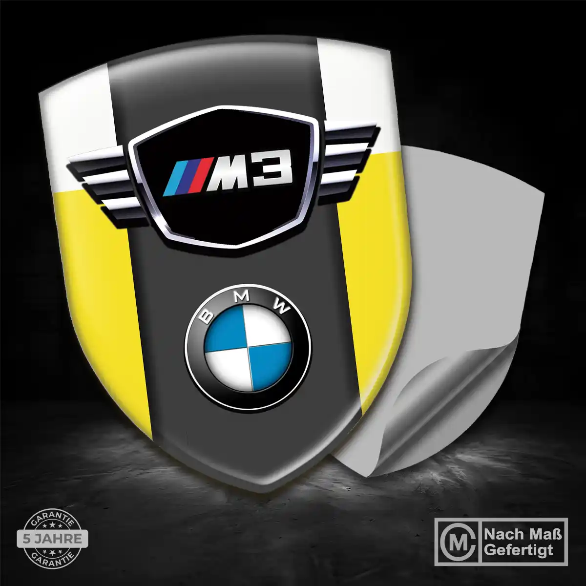 BMW Aufkleber Emblem Wappen Auto Premium-Edition