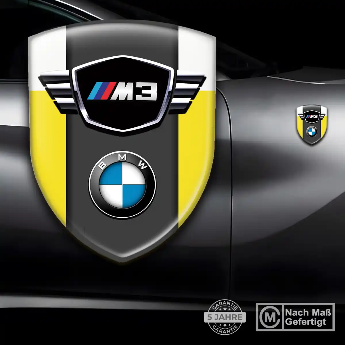BMW Aufkleber Emblem Wappen Auto Premium-Edition