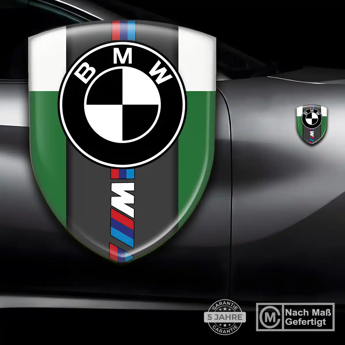 BMW Aufkleber Emblem Wappen Auto Stilvolles Design