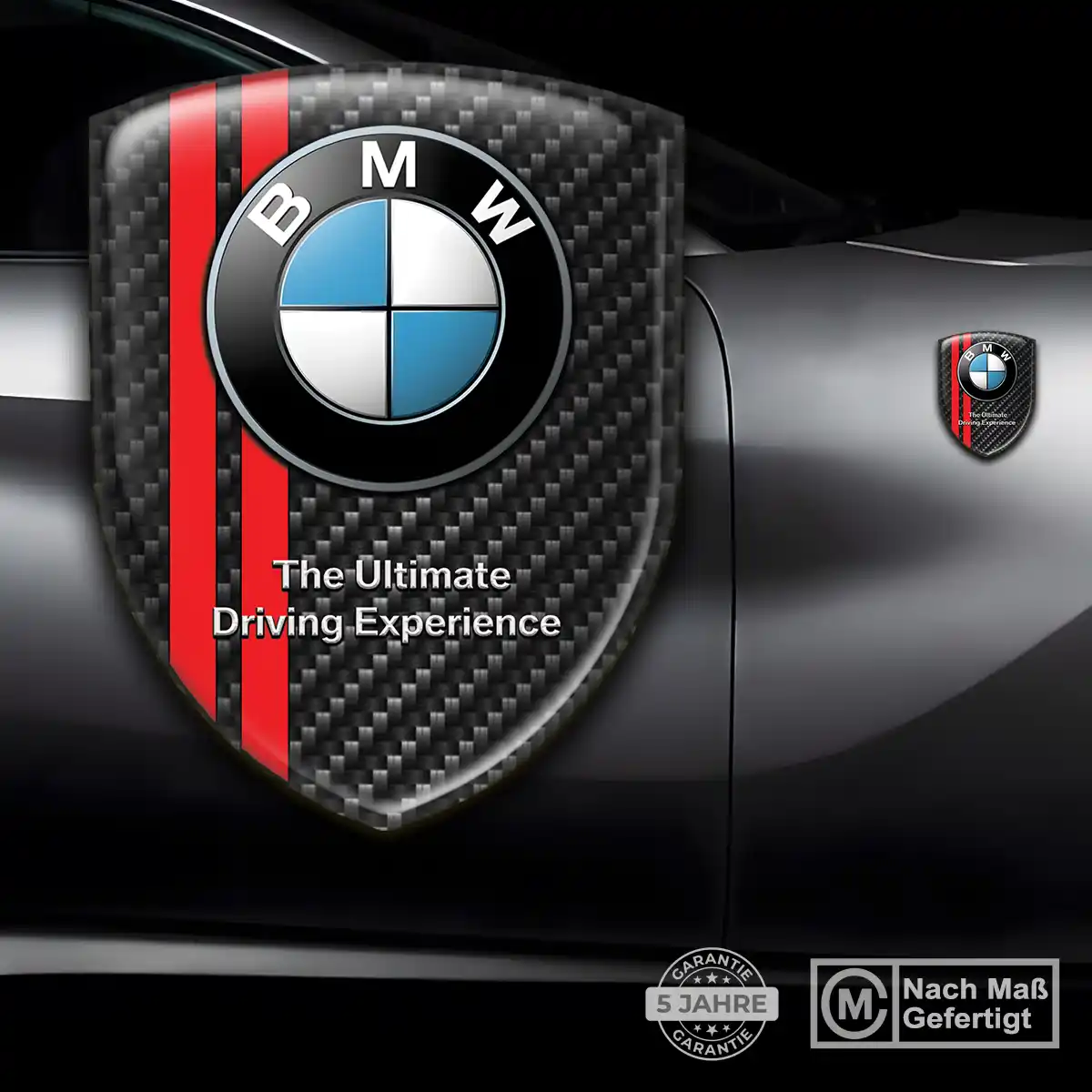 BMW Aufkleber Emblem Wappen Premiumqualität