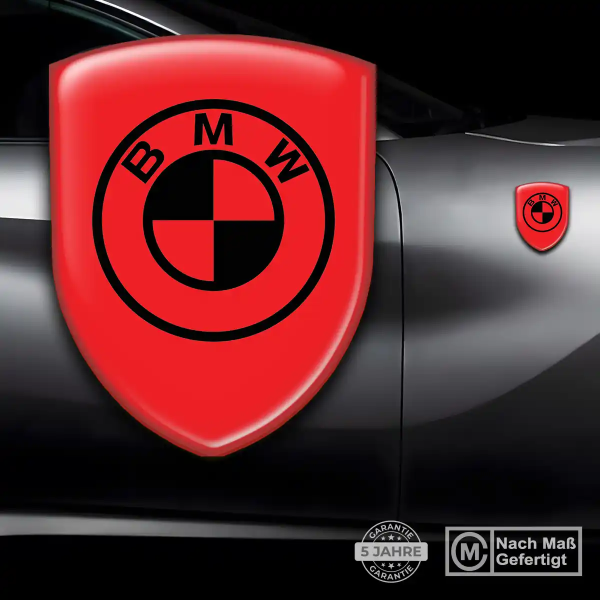 BMW Aufkleber Embleme Silikon Auto Premium-Edition