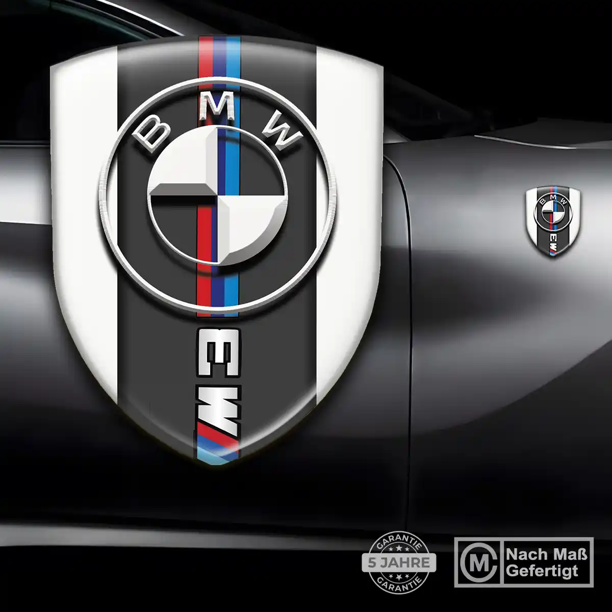 BMW Aufkleber Embleme Silikon Auto Premiumqualität