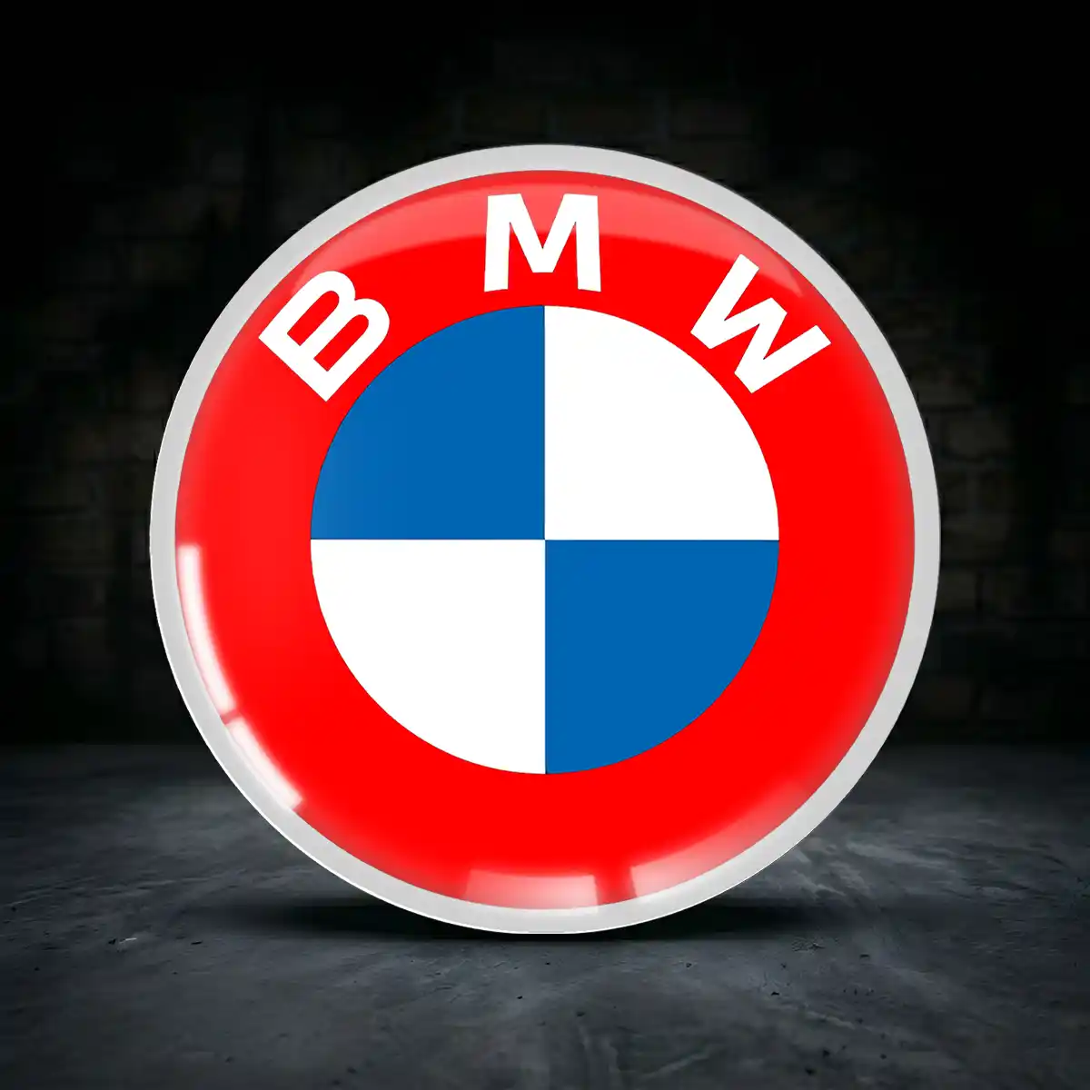 BMW Aufkleber Epoxidharz Premiumqualität