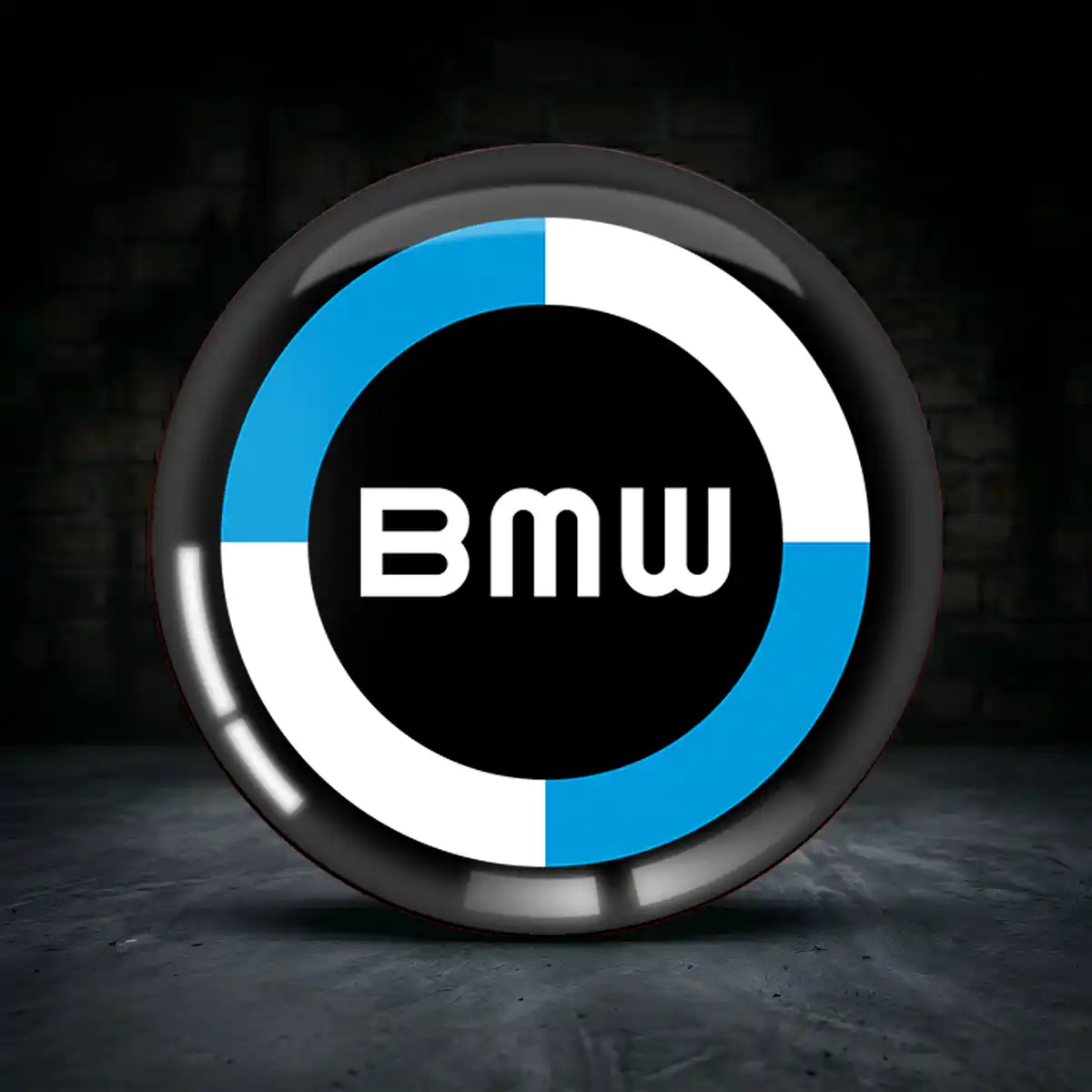 BMW Aufkleber Epoxidharz Stilvolles Design