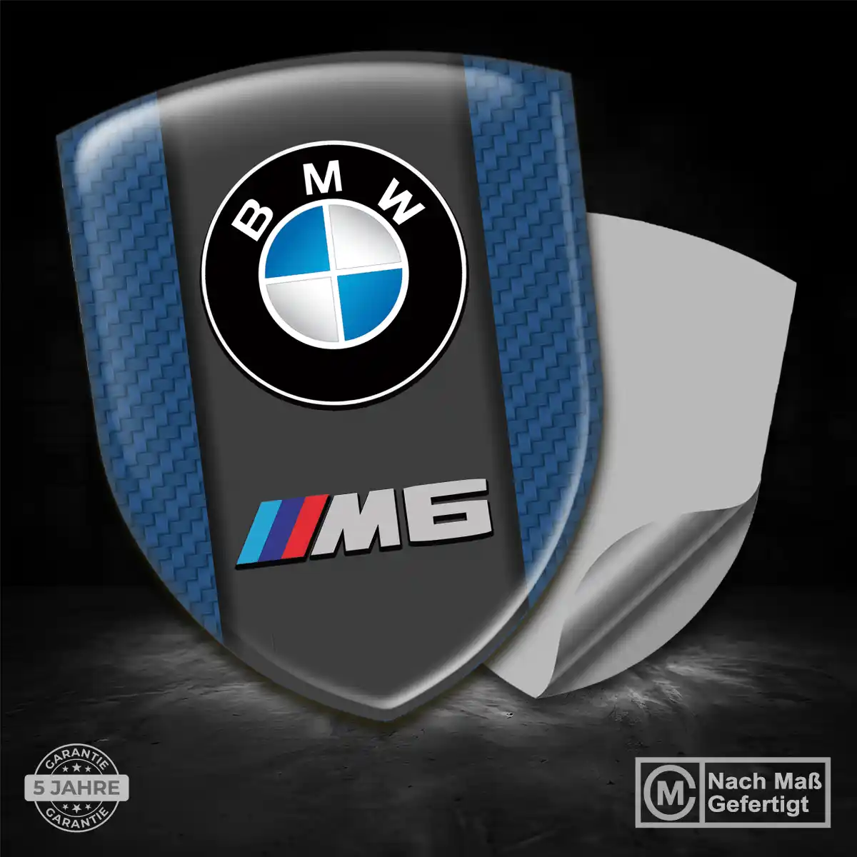 BMW Aufkleber Interieurdesign