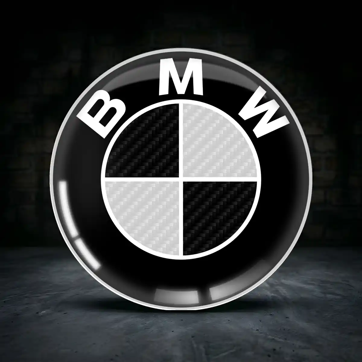 BMW Aufkleber Nabendeckel Premium-Edition