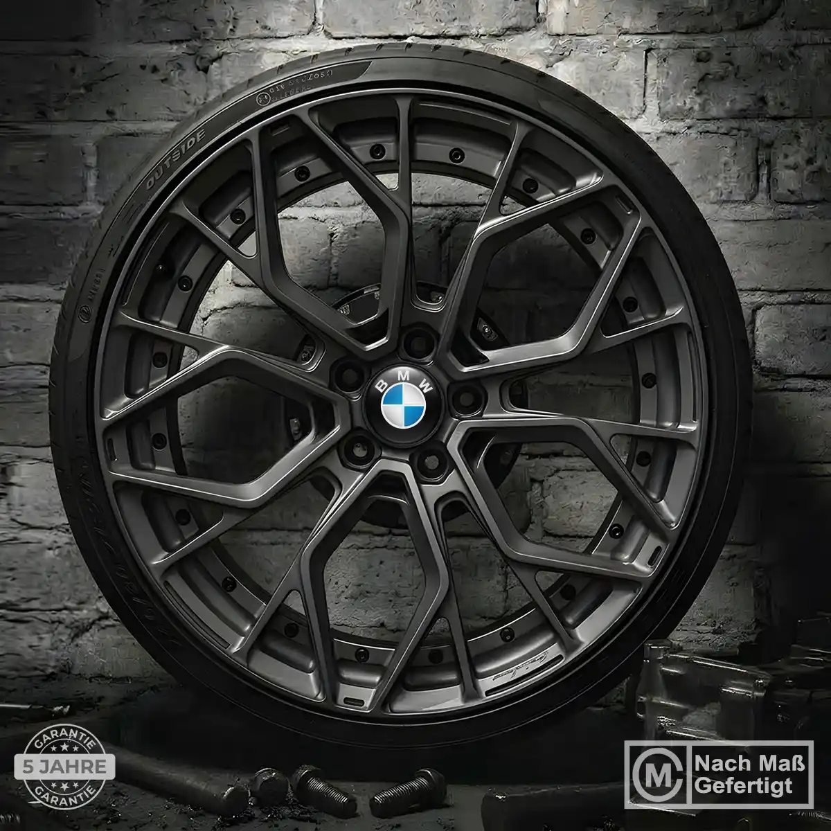 BMW Aufkleber Nabendeckel Stilvolles Design