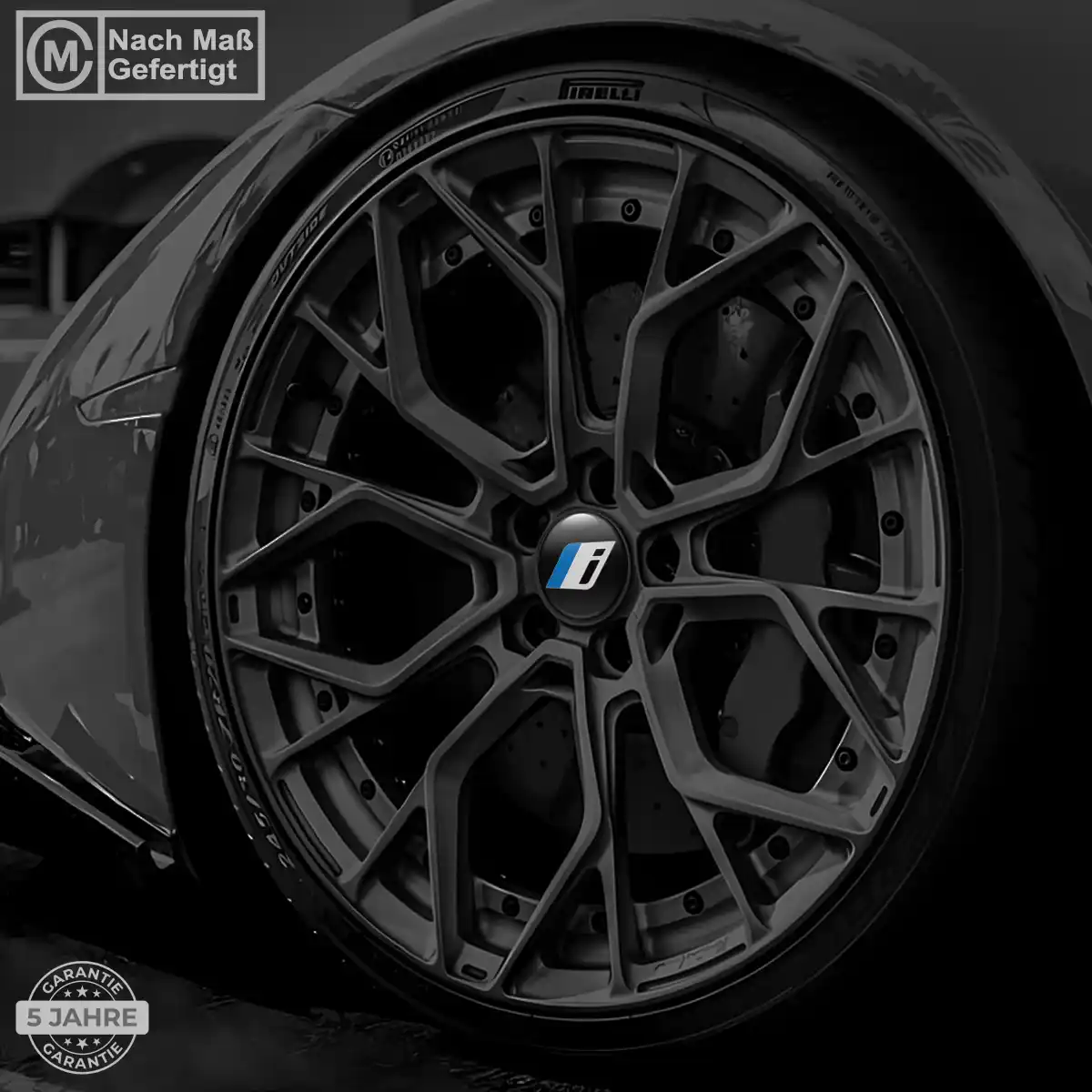 BMW Aufkleber Nabenkappen Premium-Edition
