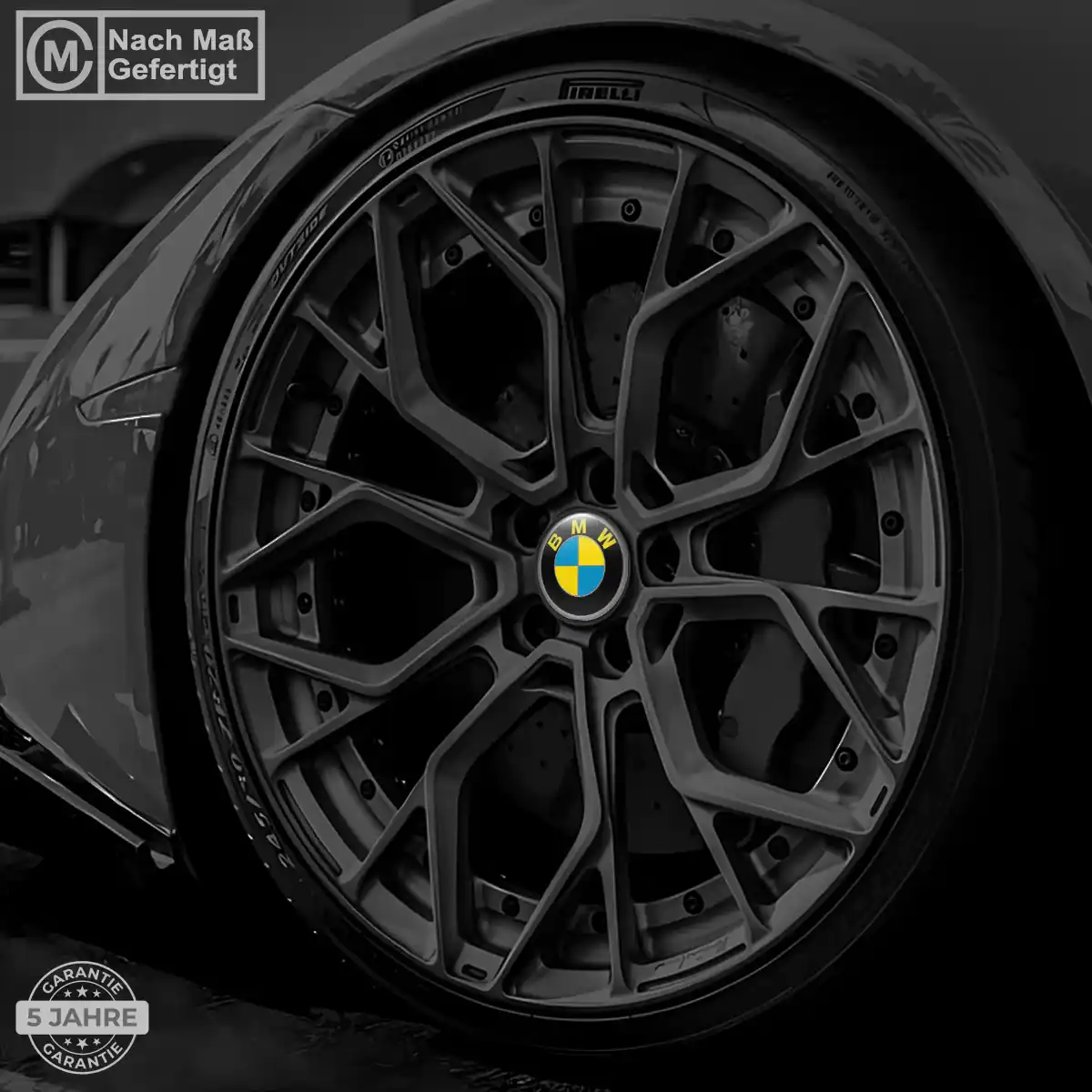 BMW Aufkleber Nabenkappen Stilvolles Design