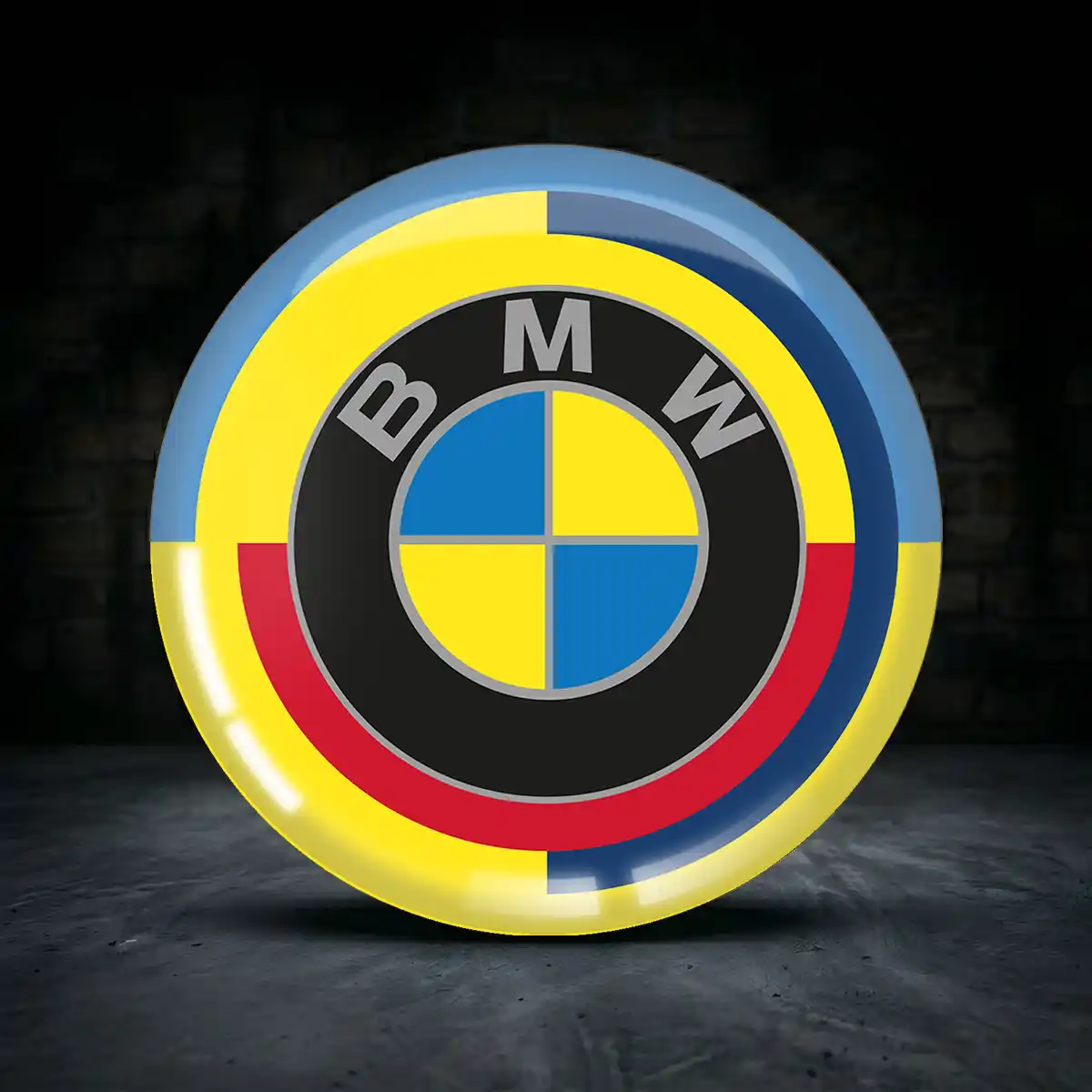 BMW Aufkleber Radkappen Premium-Edition