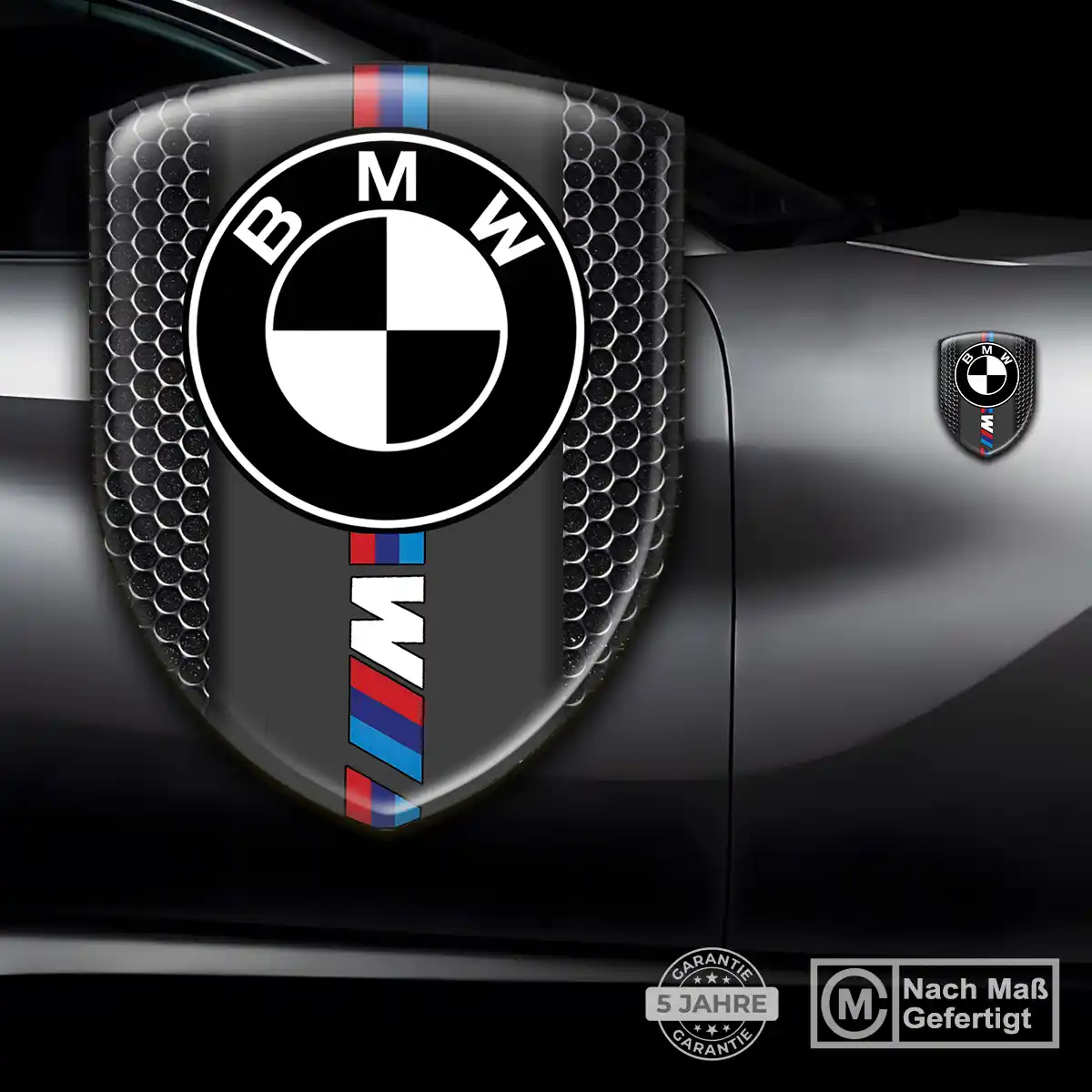 BMW Aufkleber Silikon Embleme Auto Premium-Edition