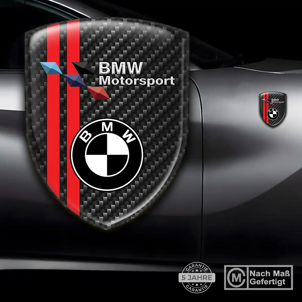 BMW Aufkleber Silikon Embleme Auto Stilvolles Design