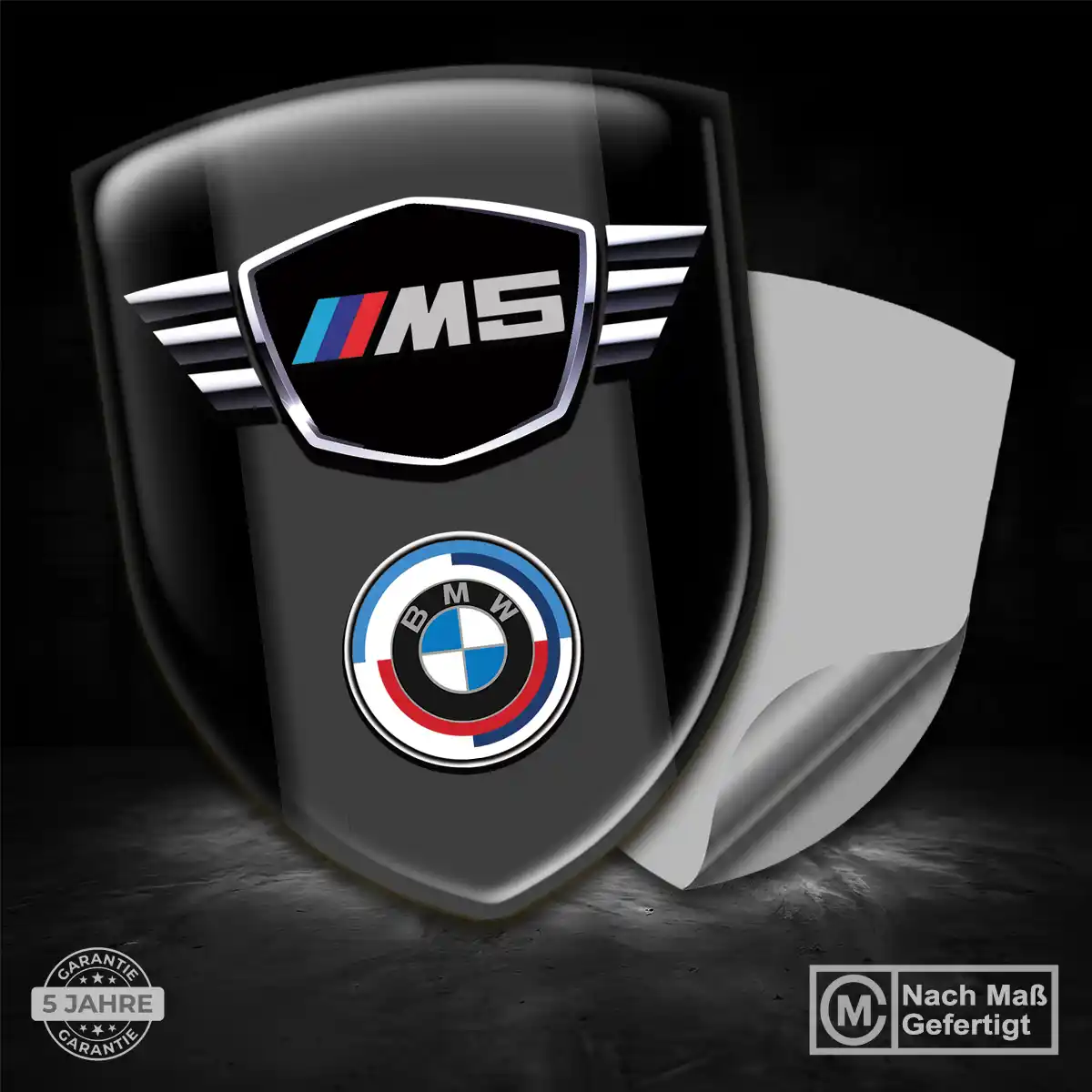 BMW Aufkleber Silikon Embleme Interieurdesign