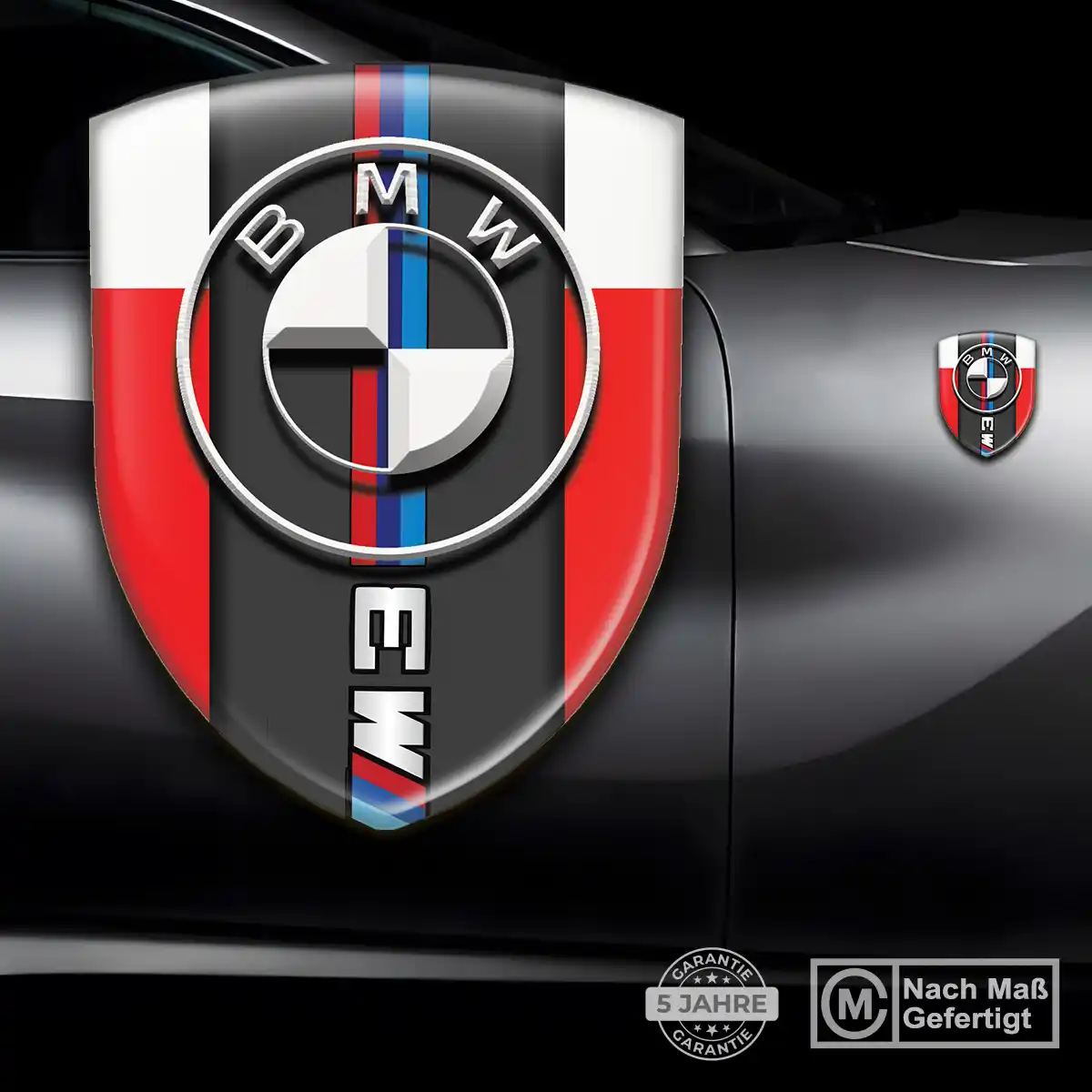 BMW Aufkleber Wappen Auto Premium-Edition