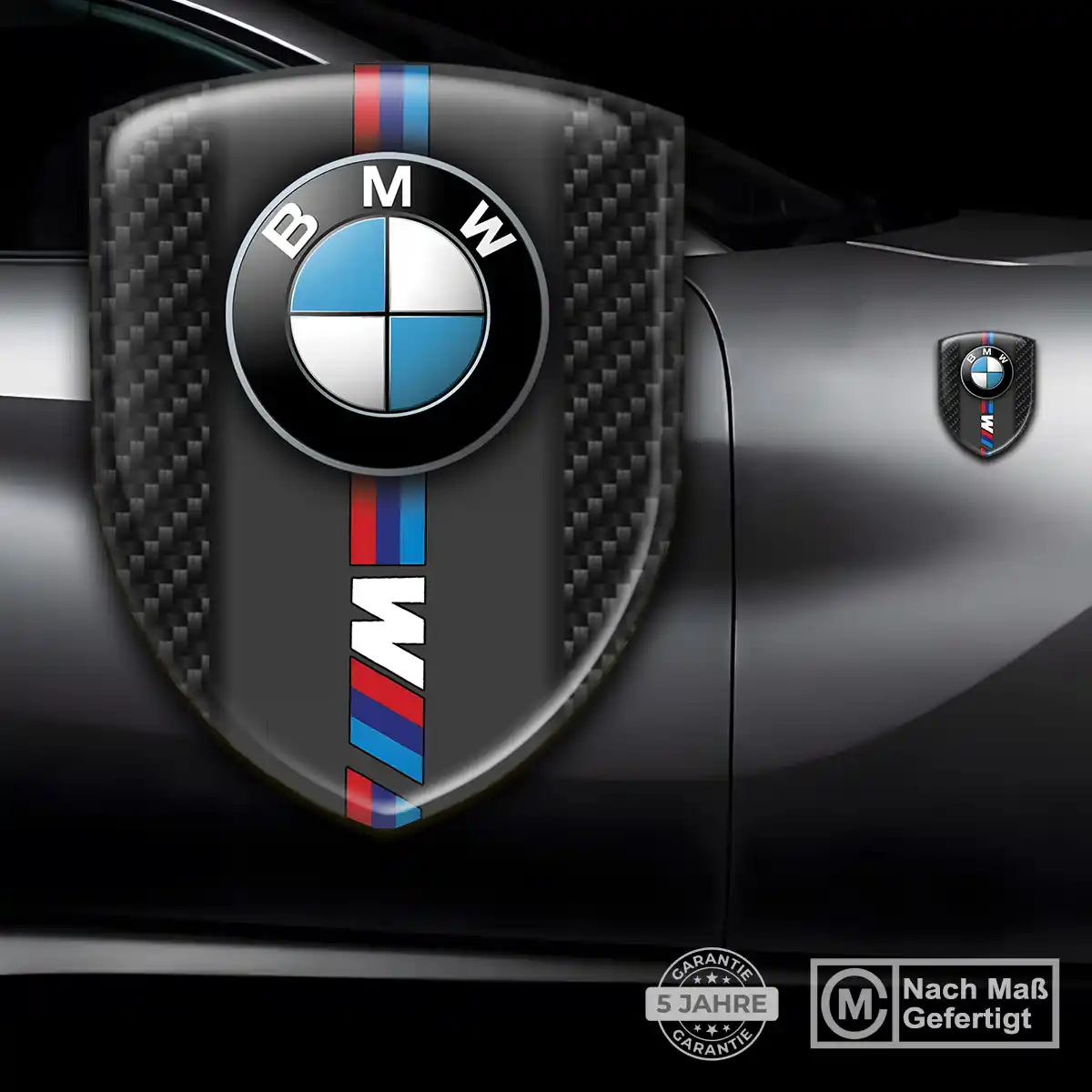 BMW Aufkleber Wappen Auto Premiumqualität