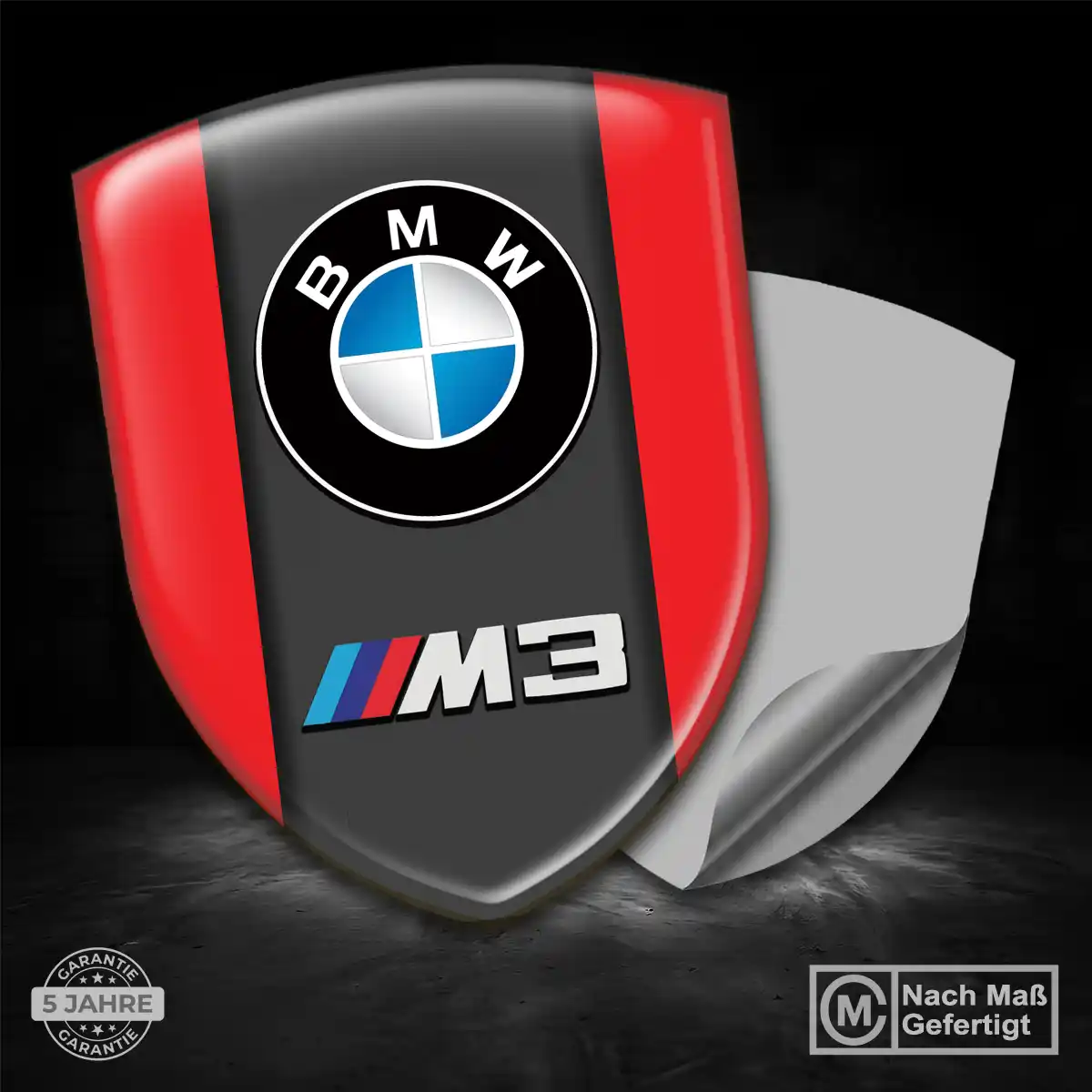 BMW Aufkleber Wappen Auto Stilvolles Design