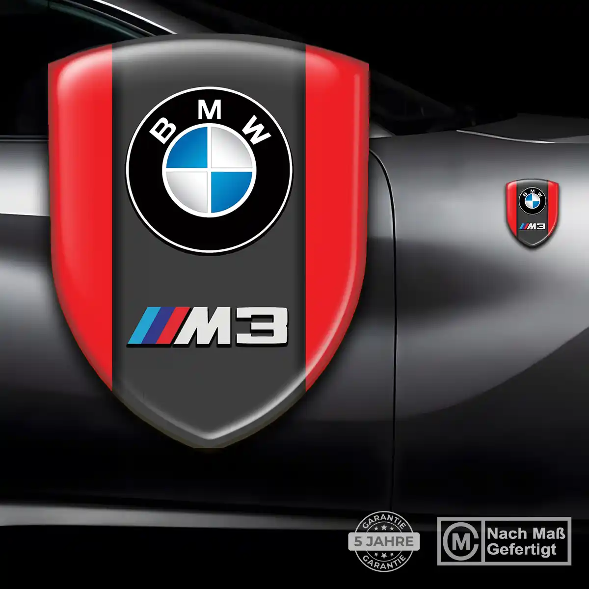 BMW Aufkleber Wappen Auto Stilvolles Design