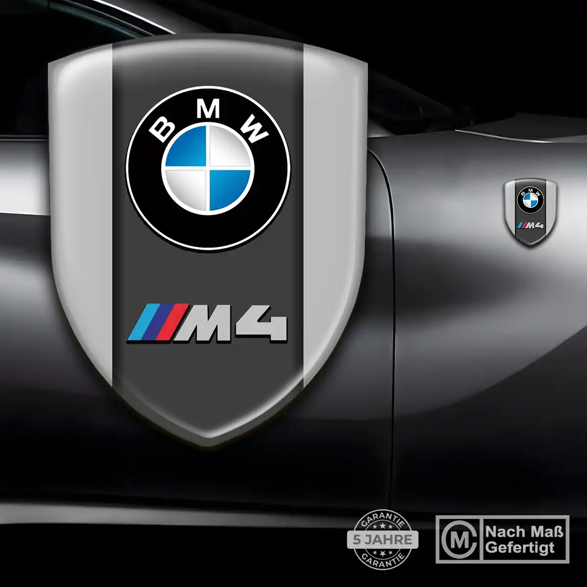 BMW Aufkleber Wappen Emblem Hochwertiges Harz