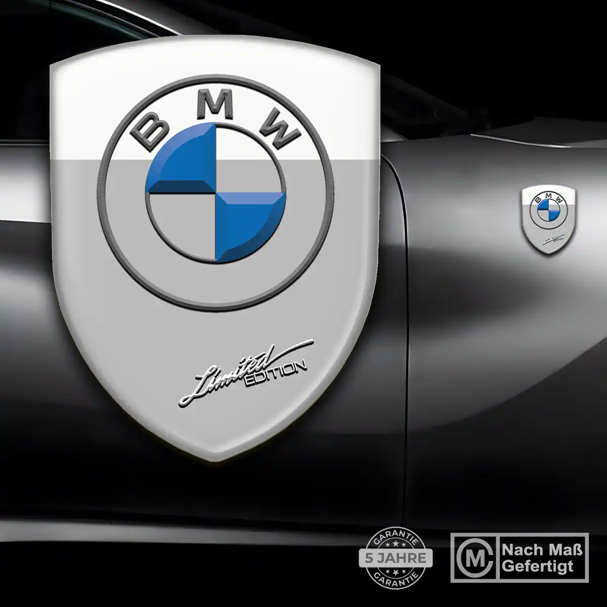 BMW Aufkleber Wappen Hochwertiges Harz