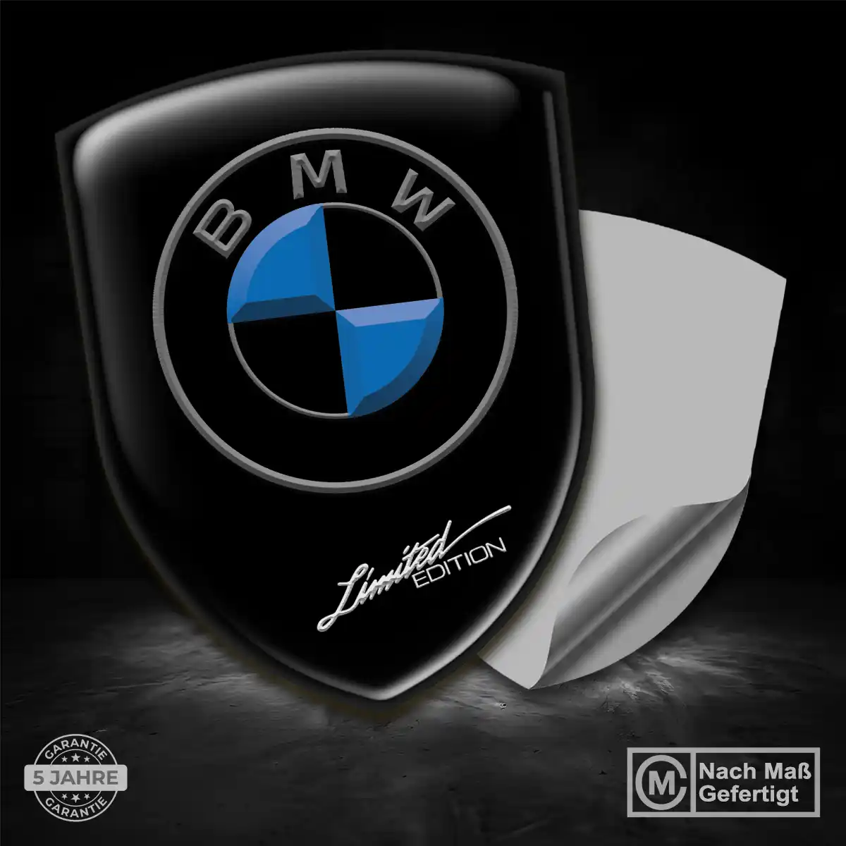 BMW Aufkleber Wappen Premiumqualität