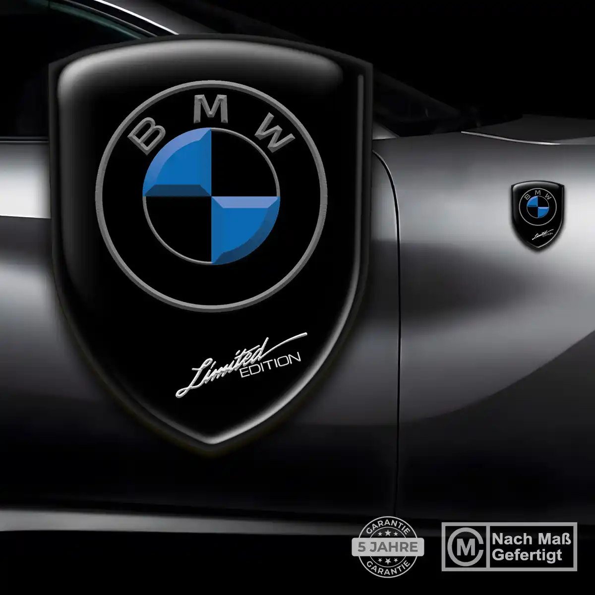 BMW Aufkleber Wappen Premiumqualität