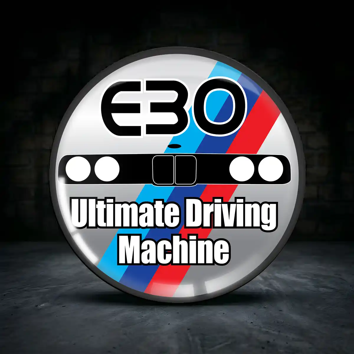 BMW E30 Nabendeckel Aufkleber Stilvolles Design