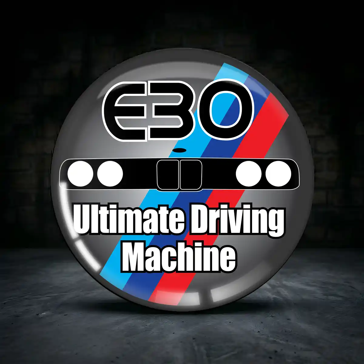 BMW E30 Silikon Aufkleber Embleme Stilvolles Design