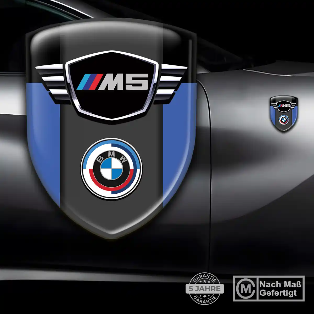 BMW Emblem Aufkleber Auto Hochwertiges Harz