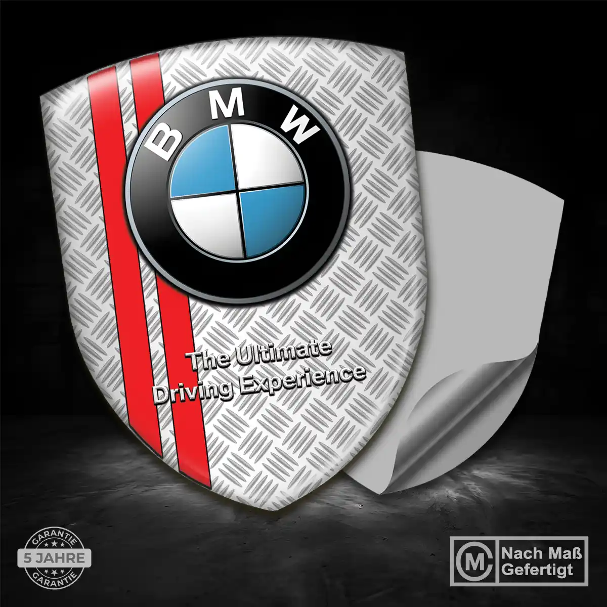 BMW Emblem Aufkleber Hochwertiges Harz