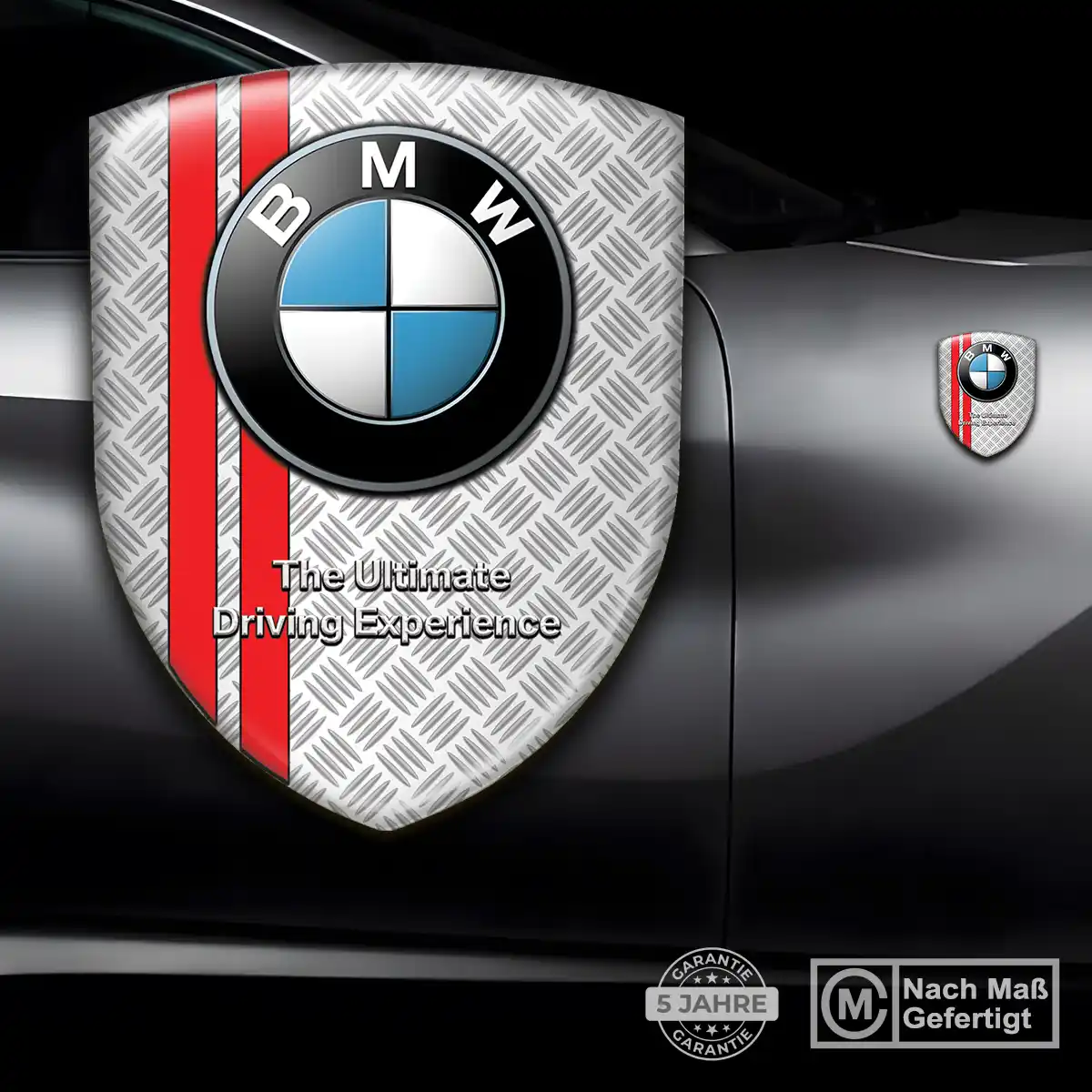 BMW Emblem Aufkleber Hochwertiges Harz