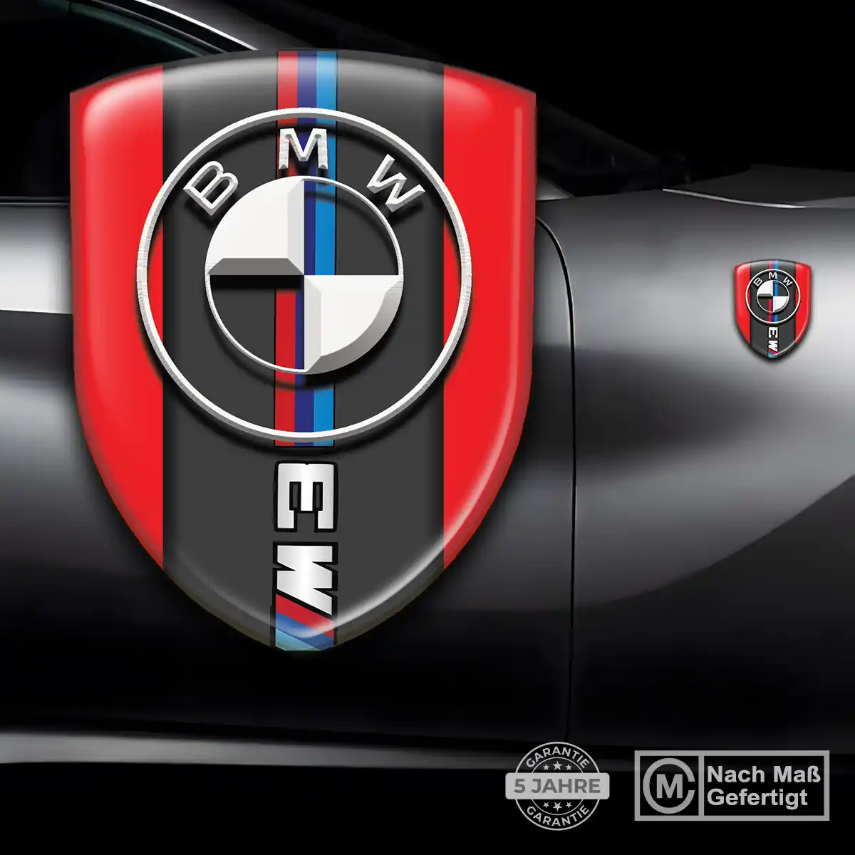 BMW Emblem Aufkleber Stilvolles Design