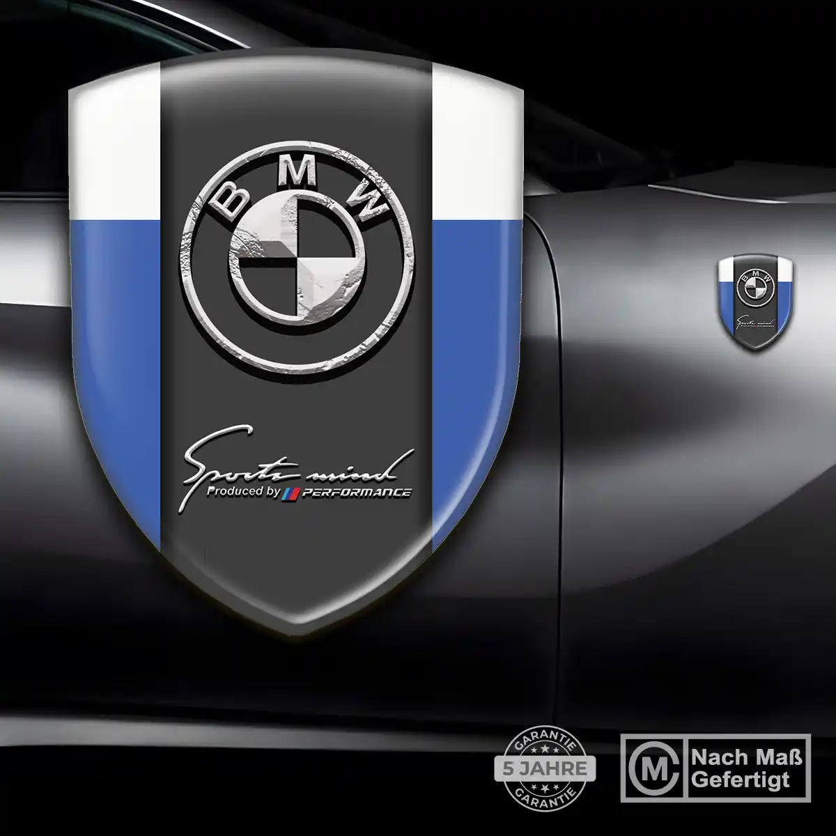 BMW Emblem Aufkleber Wappen Premium-Edition