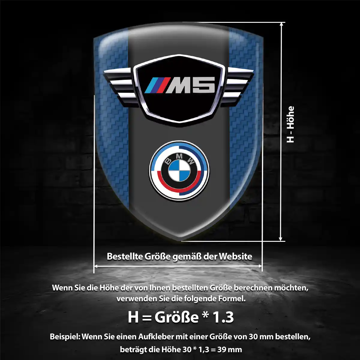 BMW Emblem Auto Luxus-Edition