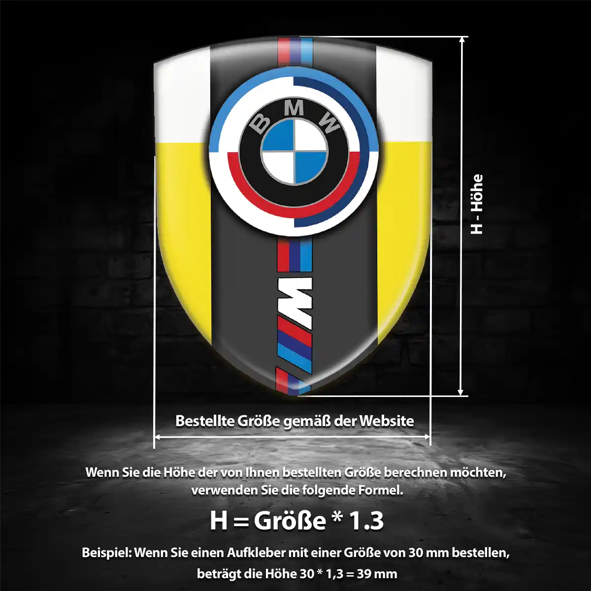 BMW Emblem Auto Stilvolles Design