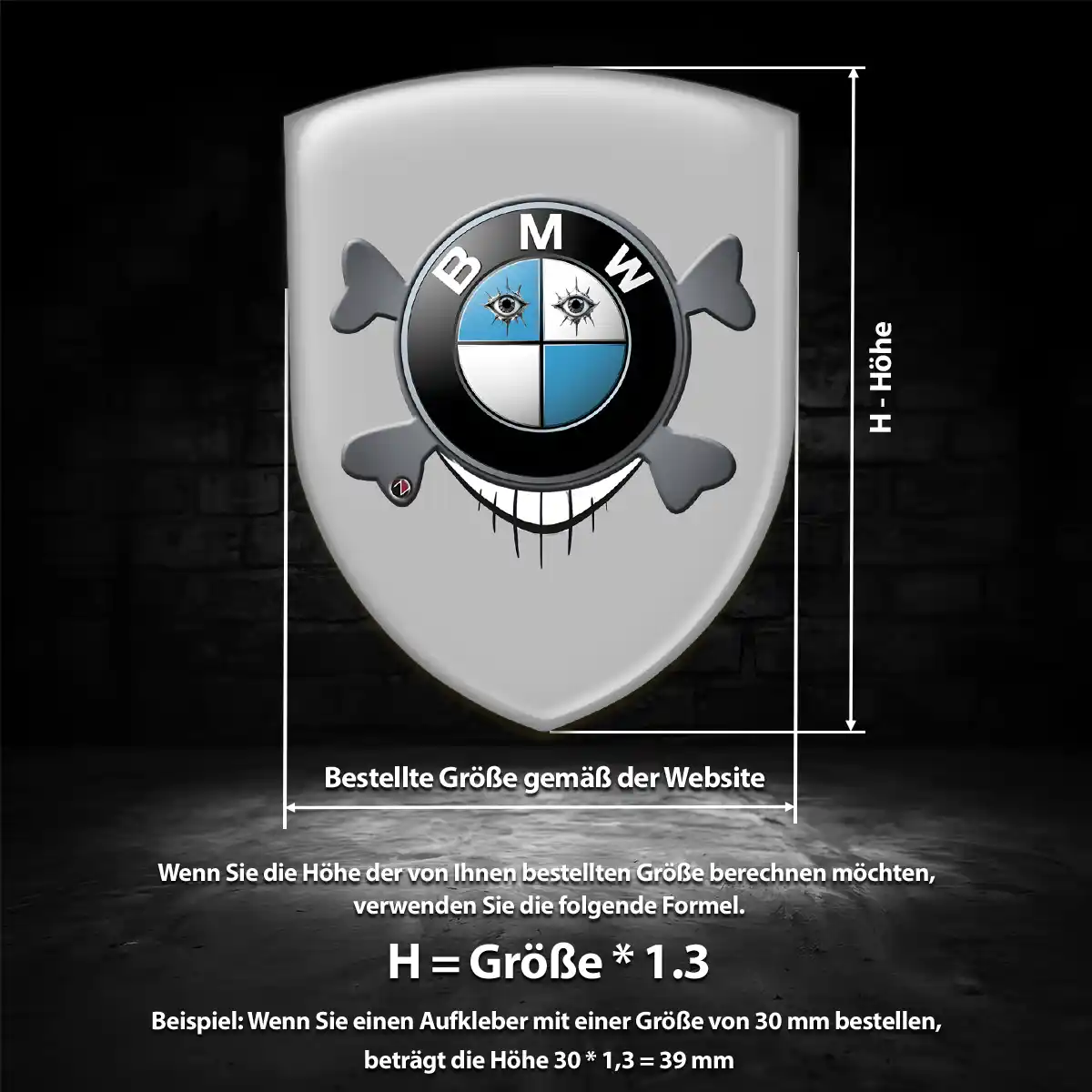 BMW Emblem Interieurdesign