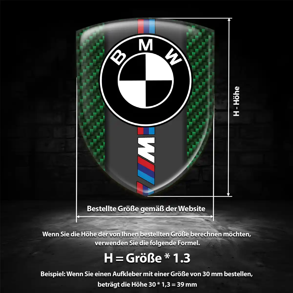BMW Emblem Luxus-Edition