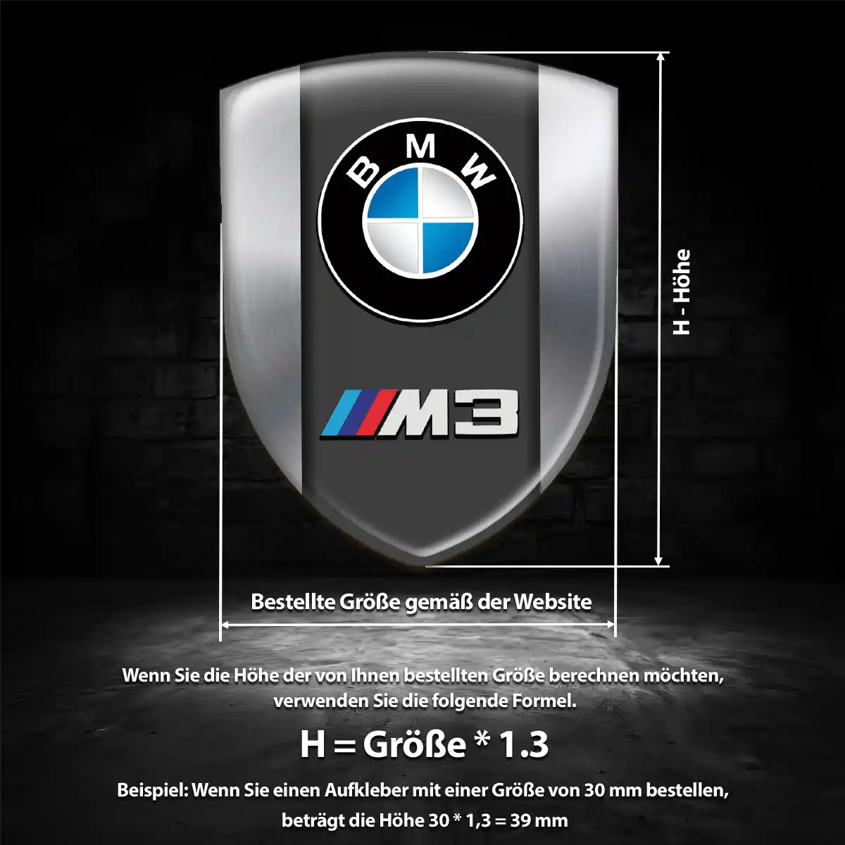 BMW Emblem Premiumqualität