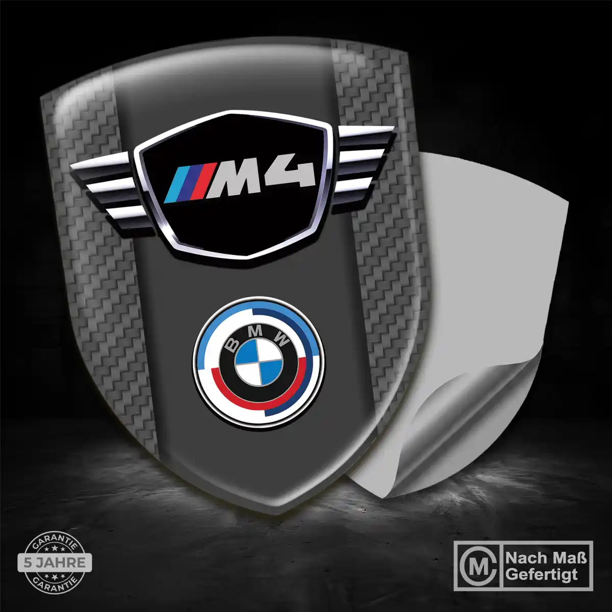 BMW Emblem Wappen Aufkleber Auto Luxus-Edition