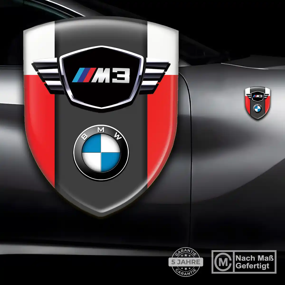 BMW Emblem Wappen Aufkleber Auto Premiumqualität
