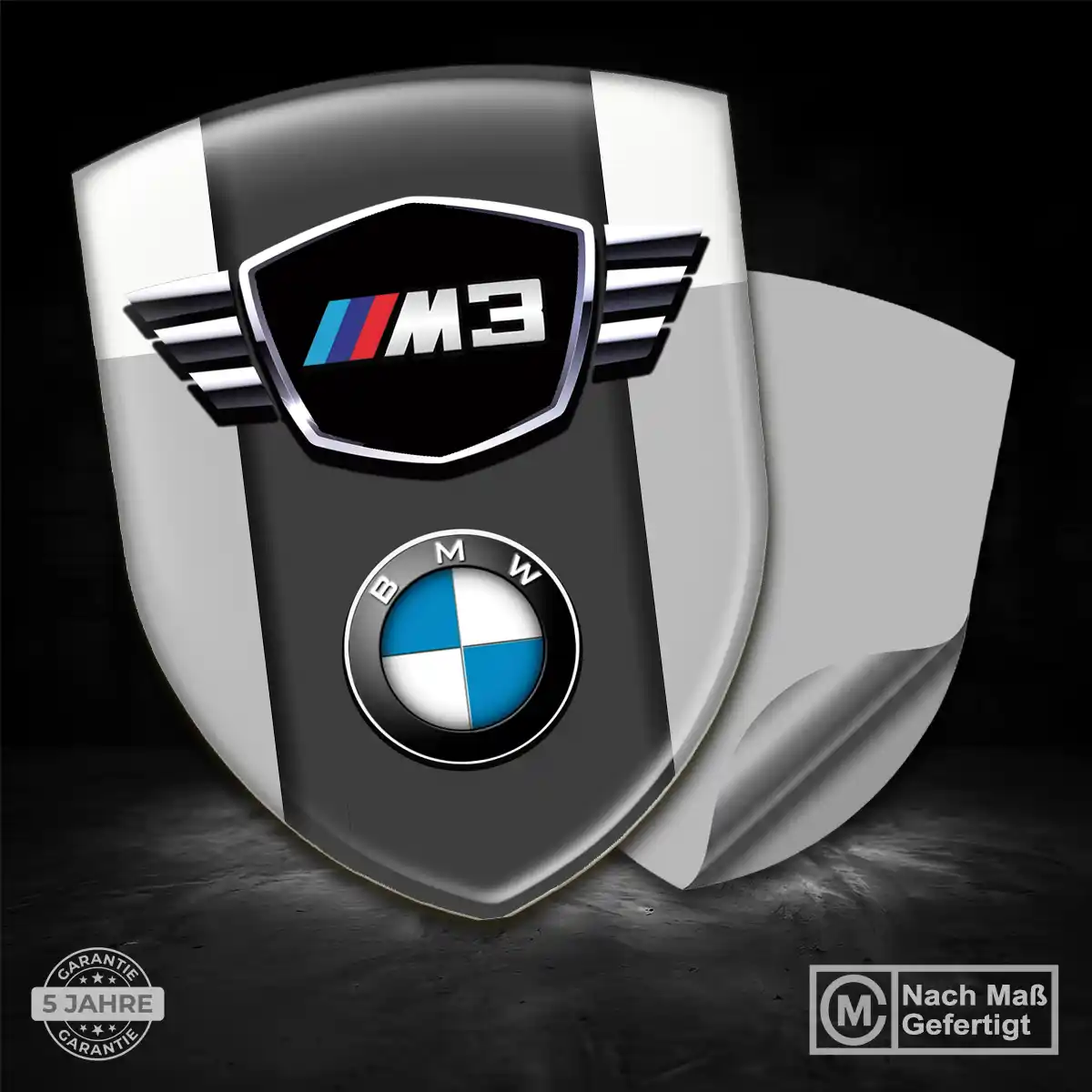 BMW Emblem Wappen Aufkleber Auto Stilvolles Design