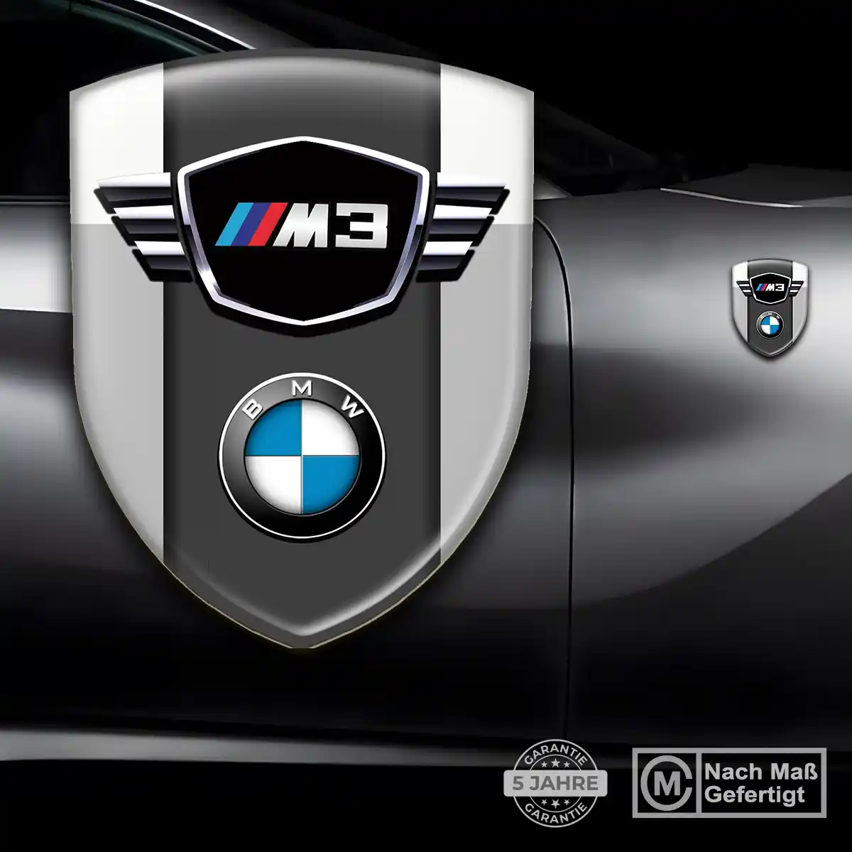 BMW Emblem Wappen Aufkleber Auto Stilvolles Design