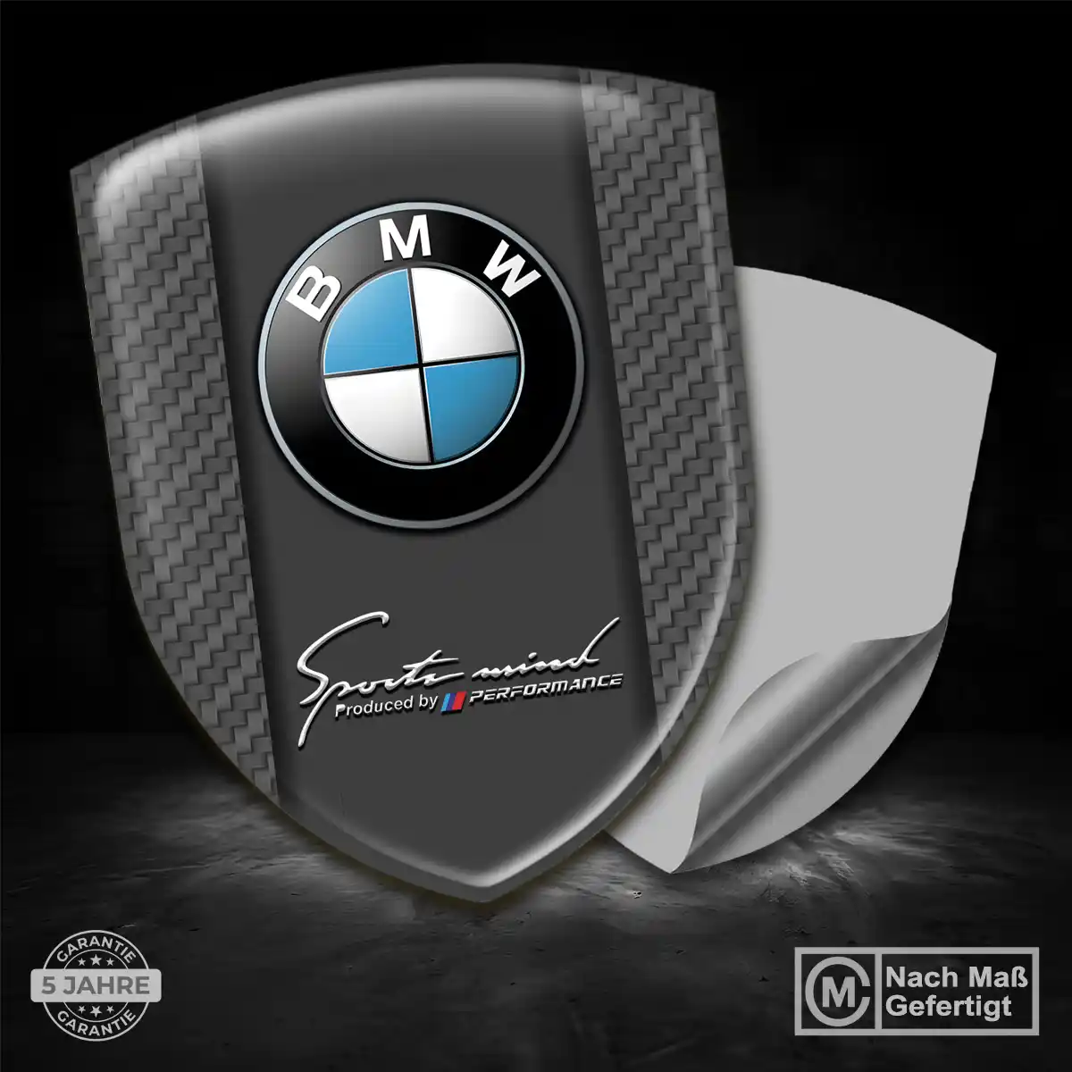 BMW Emblem Wappen Aufkleber Limitierte Auflage