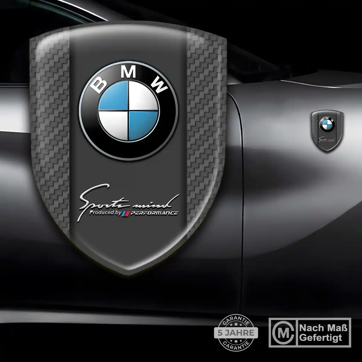 BMW Emblem Wappen Aufkleber Limitierte Auflage