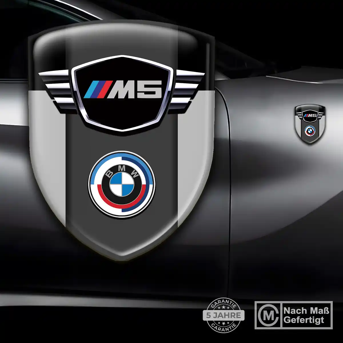 BMW Emblem Wappen Aufkleber Luxus-Edition
