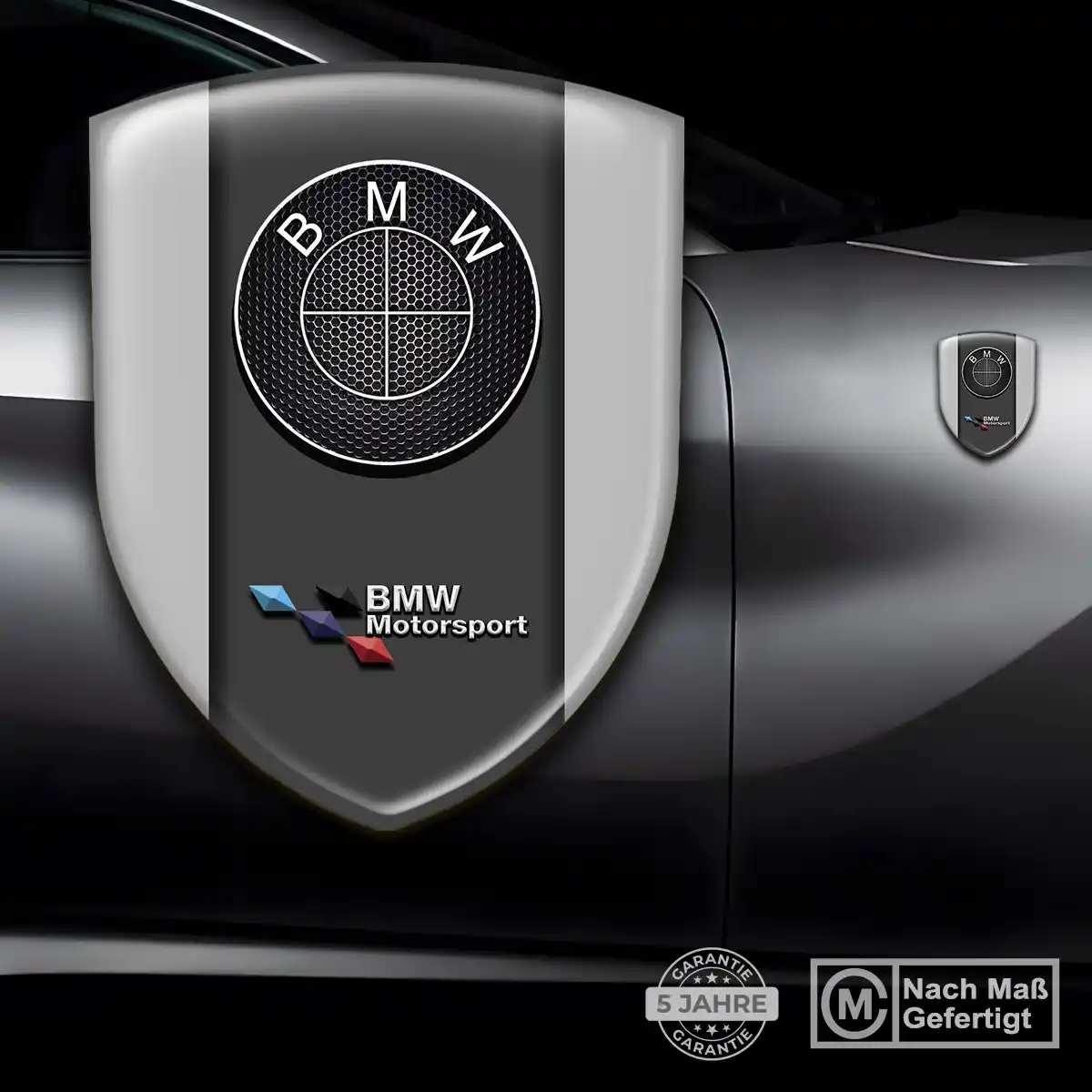 BMW Emblem Wappen Aufkleber Stilvolles Design