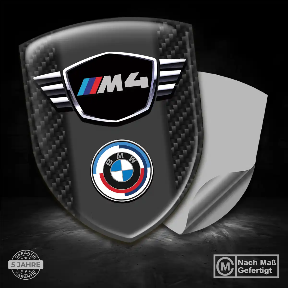 BMW Emblem Wappen Auto Hochwertiges Harz