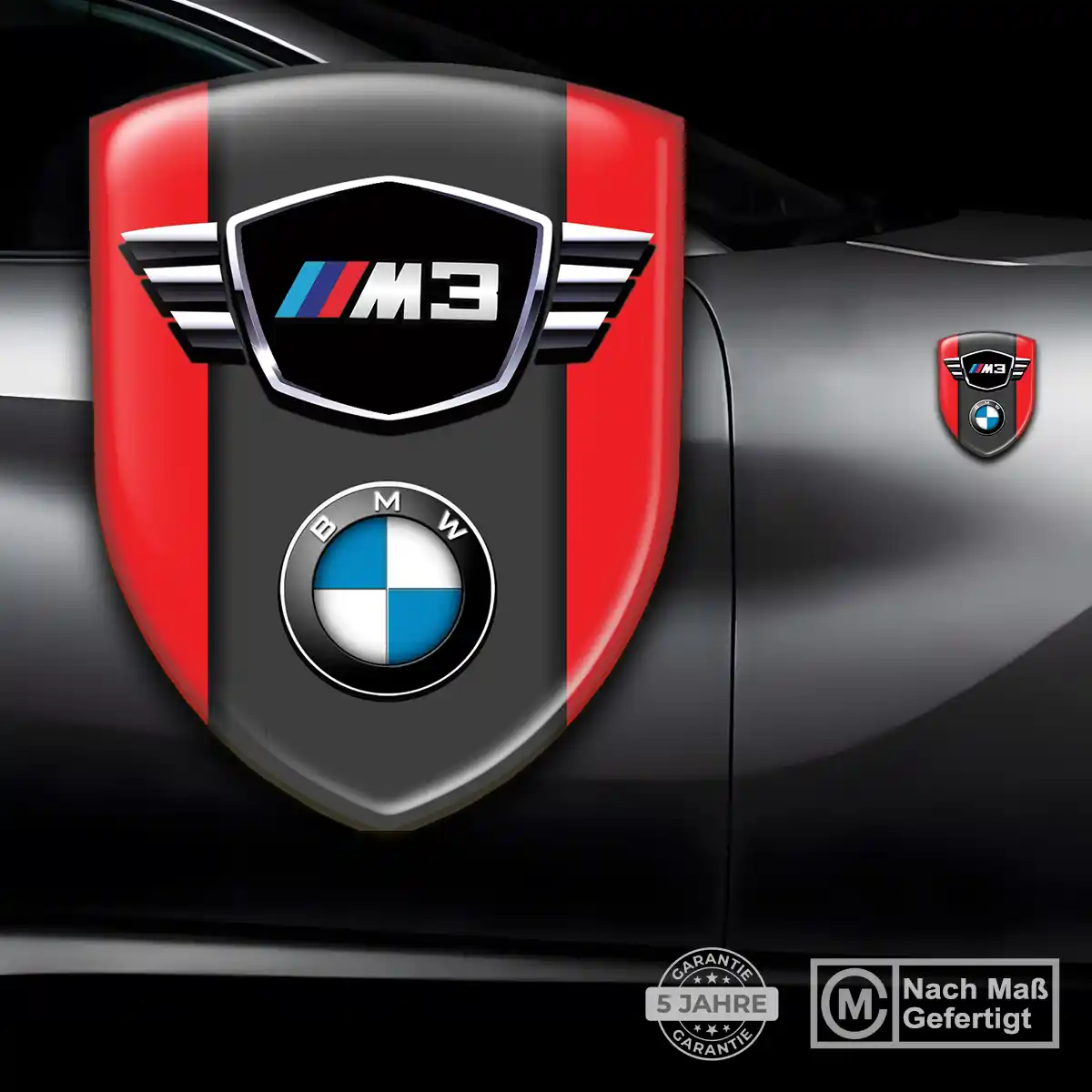 BMW Emblem Wappen Auto Premiumqualität