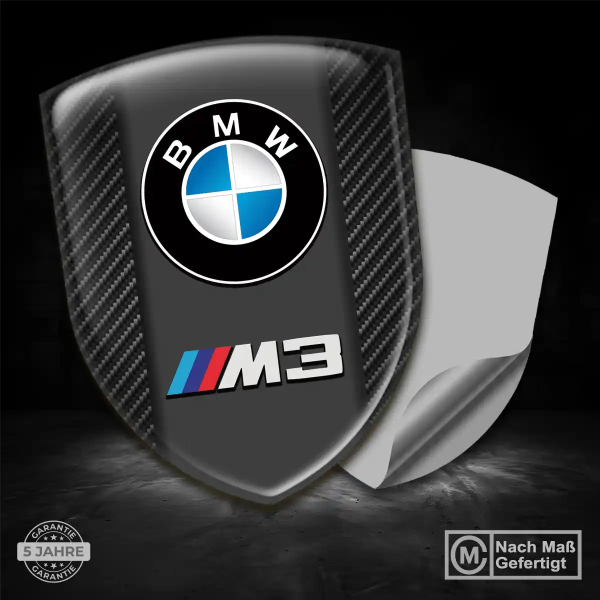 BMW Emblem Wappen Auto Stilvolles Design