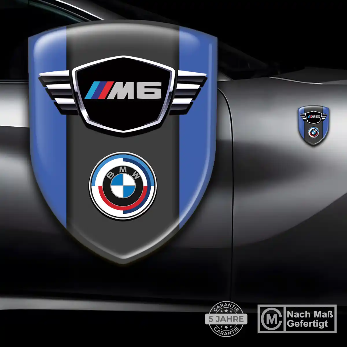 BMW Emblem Wappen Hochwertiges Harz