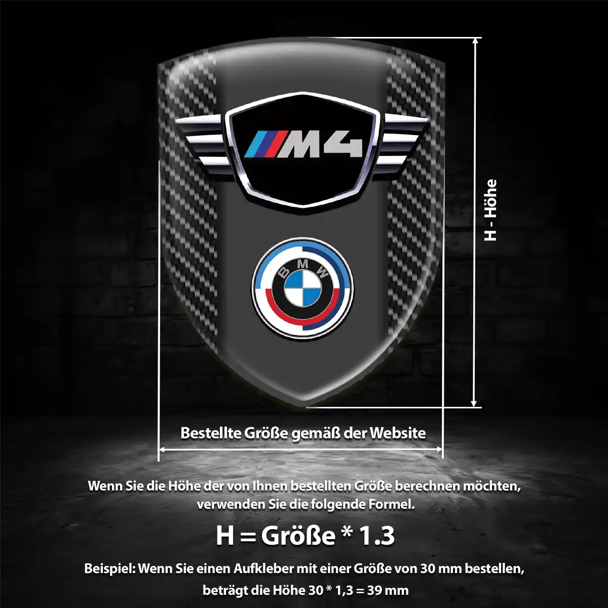 BMW Emblem Wappen Hohe Qualität